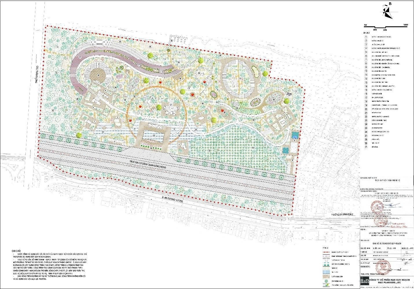Siêu dự án sông Hồng lộ diện công viên 20ha đầu tiên: Có quảng trường nhạc nước, làng nghề và không gian sinh thái