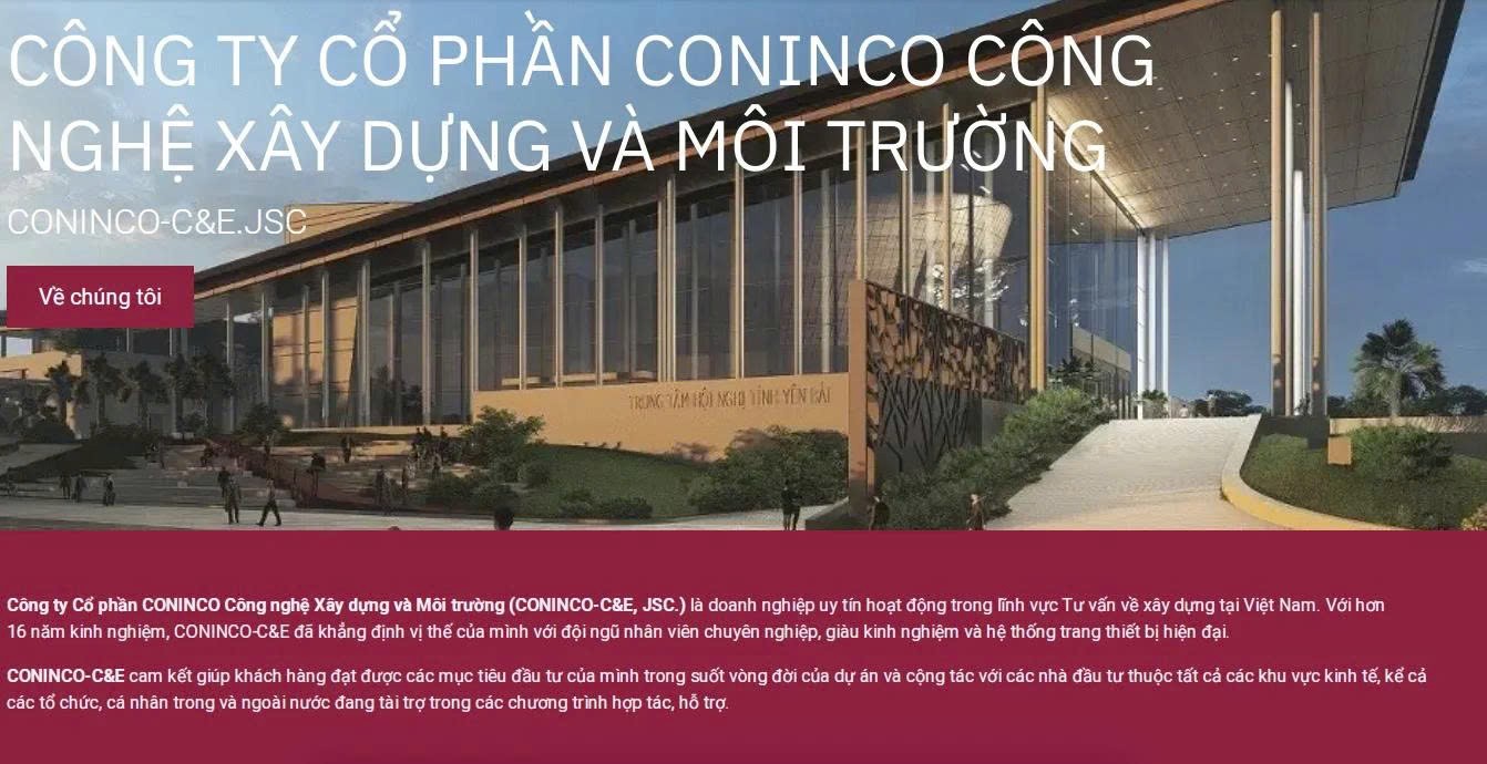 Một công ty thuộc hệ sinh thái CONINCO bị liệt vào danh sách nhà thầu không uy tín trên hệ thống đấu thầu quốc gia