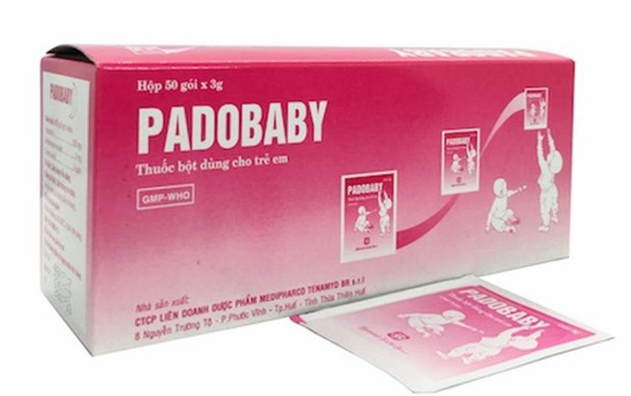 Medipharco bị phạt và thu hồi lô thuốc Padobaby vi phạm chất lượng
