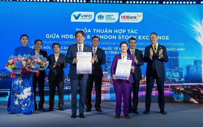 Thấy gì qua cú bắt tay giữa HDBank, VIFC - HCMC và sở giao dịch chứng khoán London