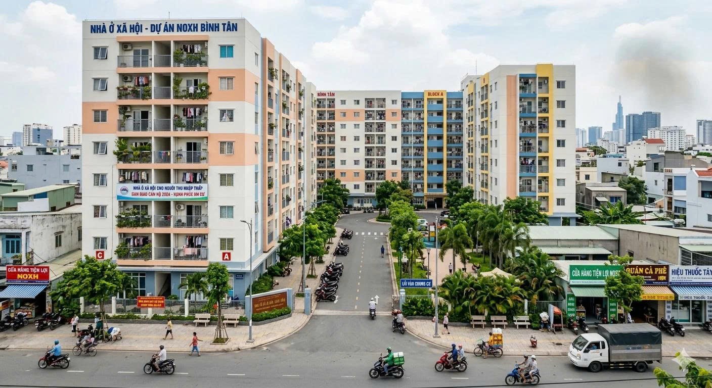 HoREA đề xuất gây chú ý: Nhà ở xã hội tại TPHCM có diện tích 25-32m2 tính 1 người ở