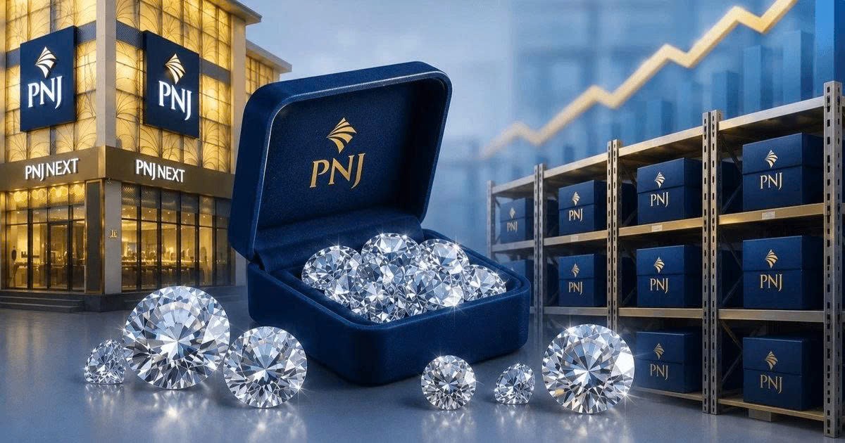 PNJ lao dốc sau biến cố P-Lab: Vốn hóa "bay màu" hơn 6.000 tỷ, quỹ ngoại bán mạnh, nội bộ lại âm thầm gom cổ phiếu