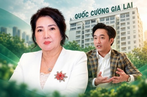Cường Đô La rời ghế Tổng Giám đốc, mẹ trở lại điều hành Quốc Cường Gia Lai giữa lúc doanh thu lao dốc