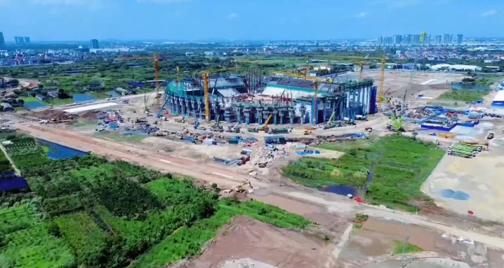 Lộ diện khán đài 60.000 chỗ ngồi của SVĐ lớn thứ 2 Việt Nam tại Hưng Yên