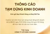 Cashion "đóng cửa" tạm thời để tái cấu trúc, chuyện gì đang xảy ra?