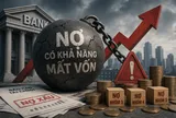 Nợ xấu rủi ro cao tiếp tục phình to: Sacombank dẫn đầu, HDBank tăng mạnh nhất