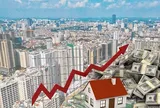 Dòng tiền lại chảy mạnh vào bất động sản: Có ngân hàng dành tới hơn 50% dư nợ cho lĩnh vực nà