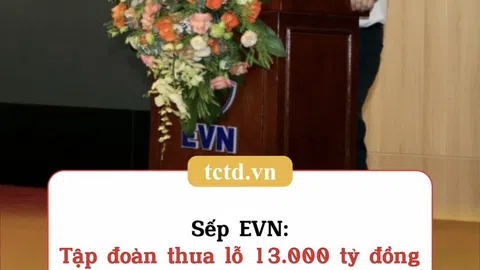 Sếp EVN: Tập đoàn thua lỗ 13.000 tỷ đồng sau 6 tháng, kỳ vọng cả năm lỗ 10.000 tỷ