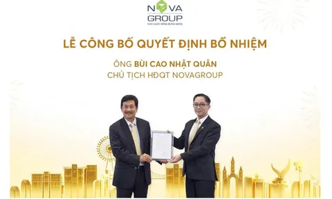 NovaGroup chính thức “truyền ngôi”: Ông Bùi Thành Nhơn lùi về chiến lược, con trai Bùi Cao Nhật Quân lên ghế Chủ tịch