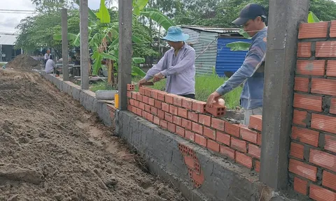 Dựng tường, làm hàng rào gây cản trở hàng xóm có thể bị phạt tới 10 triệu đồng
