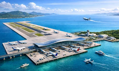 Lần đầu Việt Nam tính làm sân bay trên biển 9.200 tỷ