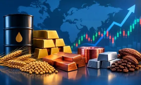 Dầu Brent có lúc vượt 98 Usd/thùng, vàng giằng co quanh 4.400 Usd/ounce