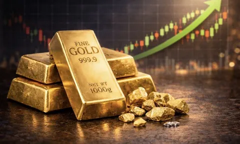 Vàng “soán ngôi” trái phiếu Mỹ sau gần 30 năm: Trật tự dự trữ toàn cầu đang đảo chiều?