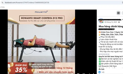 Máy kéo giãn cột sống bị “thần dược hóa”: Quảng cáo chữa khỏi thoát vị, nhưng tiềm ẩn nguy cơ làm bệnh nặng hơn