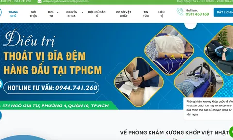 Phòng khám Y học cổ truyền Việt Nhật bị phạt nặng: Điều trị vượt phép, quảng cáo quá đà