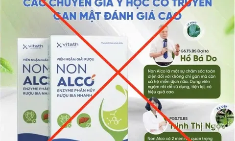 Viên ngậm “giải rượu” Non Alco, DK-Betics Gold bị đề nghị kiểm tra quảng cáo