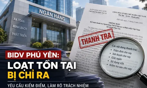 BIDV Phú Yên bị “điểm tên” loạt tồn tại trong cho vay, Giám đốc được yêu cầu làm rõ trách nhiệm