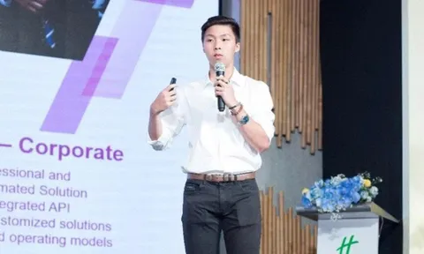 Con trai tỷ phú Nguyễn Thị Phương Thảo lộ diện tại Trung tâm Tài chính, hé lộ vai trò trong hệ sinh thái AI