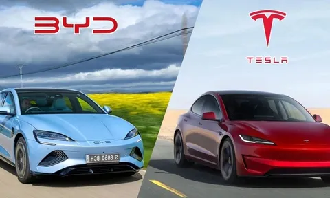 Xe điện Trung Quốc “phủ sóng” top bán chạy toàn cầu, Tesla giữ được 2 vị trí đầu bảng