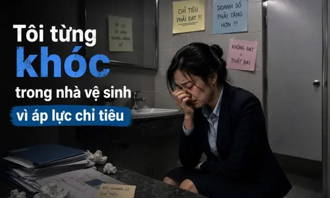 “Tôi từng khóc trong nhà vệ sinh ngân hàng vì áp lực KPI” – phía sau vẻ ngoài hào nhoáng của nghề banker