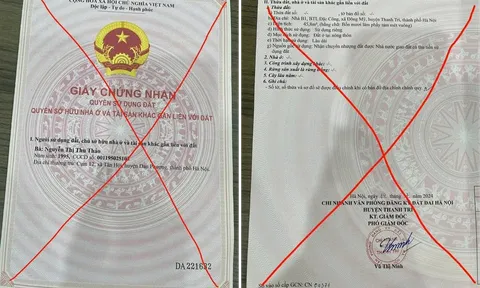 Chiêu lừa mới: Sổ đỏ giả tinh vi xuất hiện, hồ sơ “fake” giống thật tới 90%