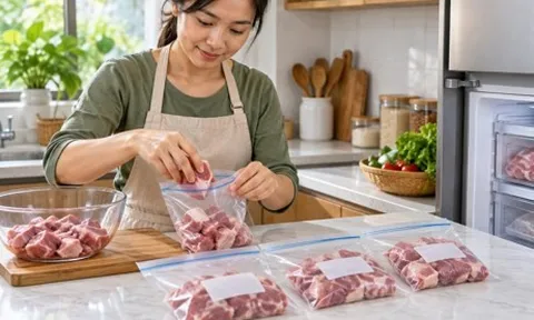 Cấp đông thực phẩm đúng cách tại nhà