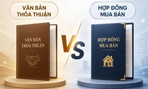 Sự khác biệt giữa văn bản thoả thuận và hợp đồng mua bán