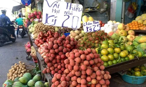 Giá trái cây rơi tự do: Sầu riêng, vải thiều, chôm chôm… rẻ chưa từng thấy