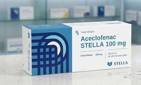 Bộ Y tế thu hồi toàn quốc thuốc Aceclofenac STELLA 100mg do vi phạm chất lượng, không đạt chỉ tiêu tạp chất