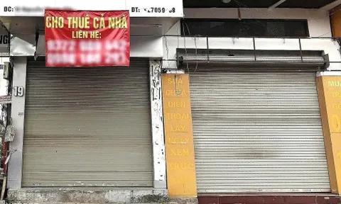 Làn sóng trả mặt bằng ‘đất vàng’ Hà Nội lan rộng: Giá thuê giảm tới 30% vẫn khó tìm khách thuê
