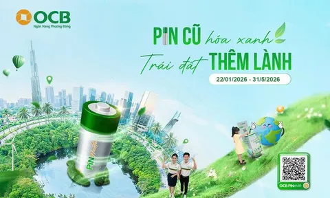 Chiến dịch OCB Pin Hunter đưa tinh thần sống xanh chạm đến nhiều thế hệ