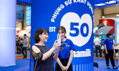 Hành trình “50 năm phụng sự khát vọng Việt” được Vinamilk kể lại tại triển lãm chuyên ngành sữa 2026