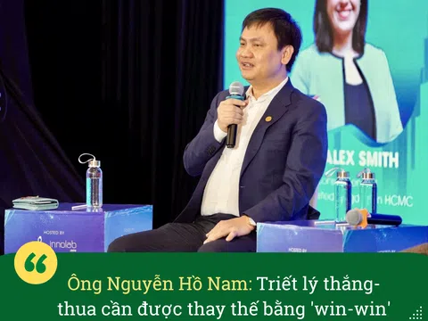 Ông Nguyễn Hồ Nam (BCG): Triết lý thắng-thua cần được thay thế bằng 'win-win'