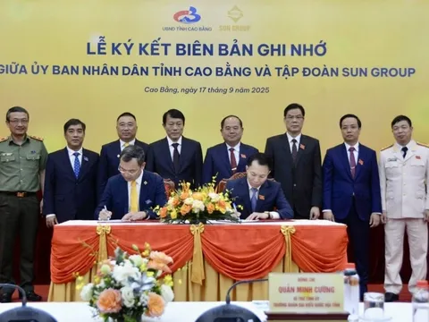 Sun Group tham gia phát triển Khu du lịch thác Bản Giốc quy mô 1.000 ha