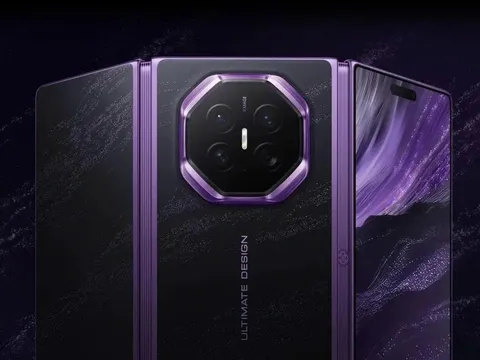 Apple chưa kịp ra iPhone gập, Huawei đã tung smartphone gập ba giá gần 4.500 USD