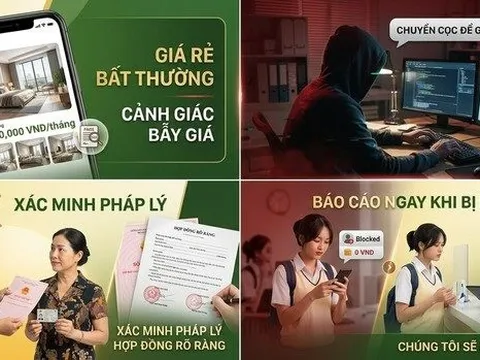 Công an cảnh báo: Nguy cơ lừa đảo khi thuê nhà, phòng trọ giá rẻ qua mạng xã hội