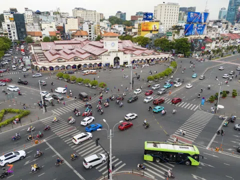 Quy hoạch quảng trường trước chợ Bến Thành như thế nào để trở thành trái tim kinh tế mới của TP.HCM?