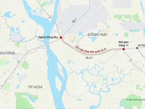 Đồng Nai làm đường trên cao 16.400 tỷ, “giải cứu” quốc lộ 51