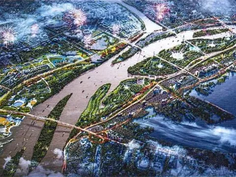 Lộ diện liên minh “khủng” đứng sau đại dự án sông Hồng 27 tỷ USD, đề xuất đổi hơn 5.000ha đất đối ứng