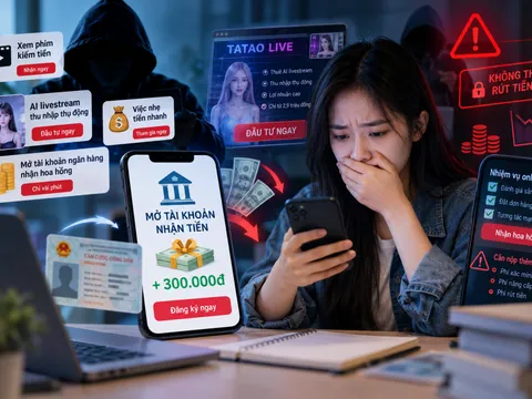 Từ việc nhẹ lương cao đến AI kiếm tiền tự động: Những chiếc bẫy khiến hàng nghìn người sập bẫy