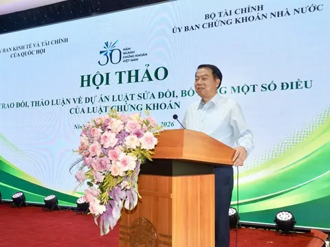 Bộ Tài chính đề xuất sửa Luật Chứng khoán, hướng tới giảm thủ tục, mở rộng cơ chế cho thị trường