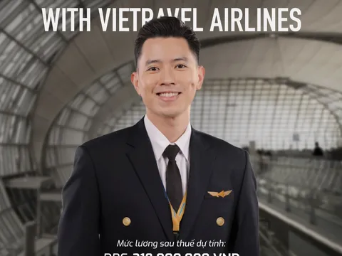 Vietravel Airlines chơi lớn: Săn nhân tài với deal lương & ưu đãi khủng