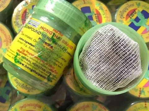 Thái Lan phát cảnh báo khẩn: Lọ hít thảo dược Hong Thai Formula 2 nhiễm vi khuẩn vượt chuẩn!
