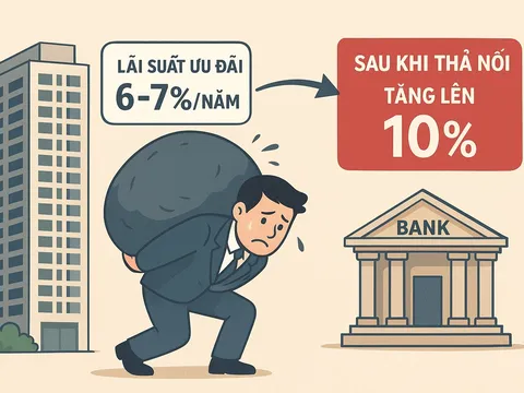 Cơn say vay mua nhà: Hết ưu đãi, tỉnh giấc với lãi 14%/năm