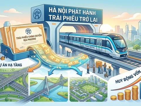 Hà Nội tính phát hành trái phiếu trở lại, huy động vốn cho metro và loạt đại dự án hạ tầng