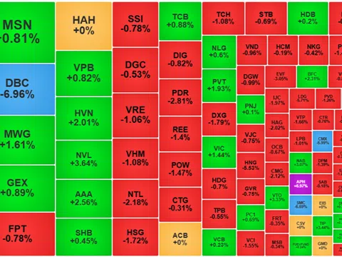 Chứng khoán 30/7: Sắc đỏ bao trùm thị trường, cổ phiếu nhỏ và vừa khuấy đảo giao dịch