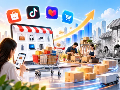 Bán hàng online không còn dễ: Thị trường tăng mạnh nhưng số shop có doanh thu giảm sâu