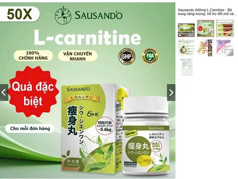 Yêu cầu Shopee ngừng kinh doanh sản phẩm Sausando Slimming capsule