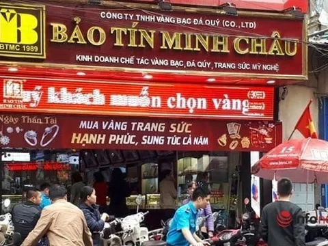 Bảo Tín Minh Châu bất ngờ gỡ bảng giá thu mua vàng PNJ, DOJI chỉ sau vài giờ