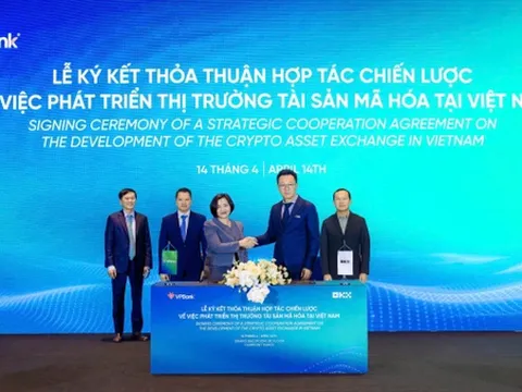 VPBankS all-in tài sản số: CAEX tăng vốn 10.000 tỷ, bắt tay ông lớn OKX